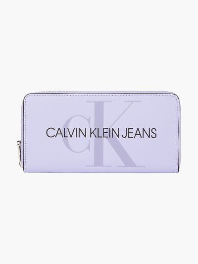 Calvin Klein Táskák & Kiegészítők HU116259 | Calvin Klein Zip Around Női Pénztárca Lila